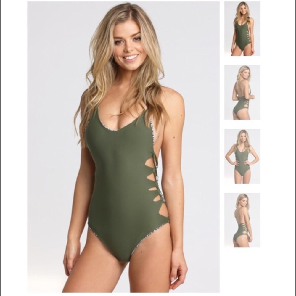 Acacia Florence Green One Piece Swimsuit
